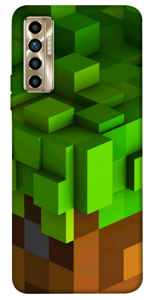 Чехол Grass block для TECNO Camon 17P