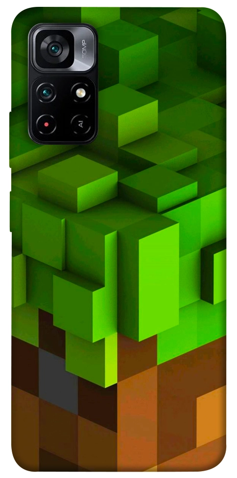 Чехол Grass block для Xiaomi Poco M4 Pro 5G