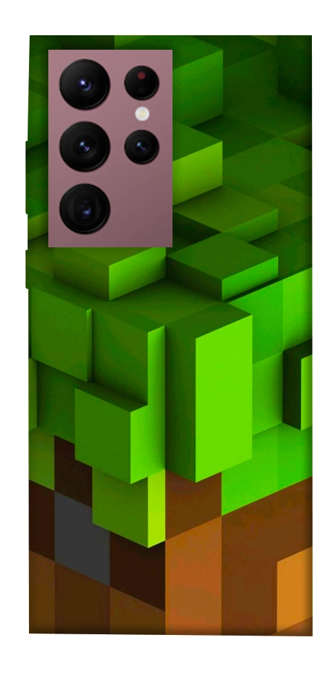Чехол Grass block для Galaxy S22 Ultra