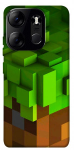 Чехол Grass block для Tecno Spark Go 2023