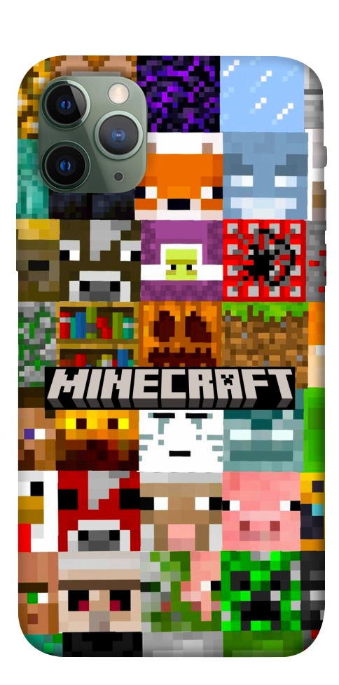 Чохол Minecraft collage для iPhone 11 Pro