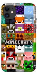 Чохол Minecraft collage для iPhone 11