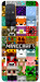 Чехол Minecraft collage для Galaxy A71 (2020)