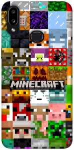 Чохол Minecraft collage для Galaxy A10s (2019)