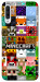 Чехол Minecraft collage для Galaxy A50 (2019)