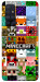 Чехол Minecraft collage для Galaxy A51 (2020)