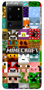 Чохол Minecraft collage для Galaxy S20 Ultra (2020)