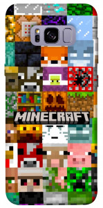Чохол Minecraft collage для Galaxy S8+