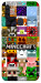 Чохол Minecraft collage для Galaxy M11 (2020)