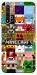 Чехол Minecraft collage для Huawei Honor 20