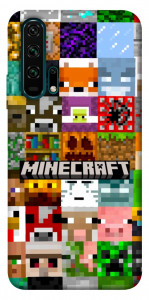 Чохол Minecraft collage для Huawei Honor 20 Pro