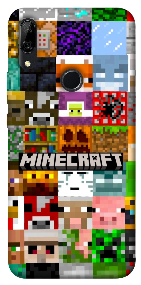 Чехол Minecraft collage для Huawei P Smart Z