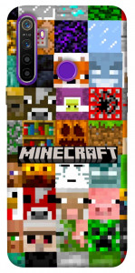 Чехол Minecraft collage для Realme 5