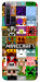Чехол Minecraft collage для Realme 5