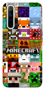 Чехол Minecraft collage для Realme 6