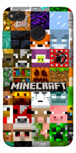 Чехол Minecraft collage для Xiaomi Redmi 4X