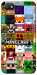Чехол Minecraft collage для Xiaomi Redmi 6A