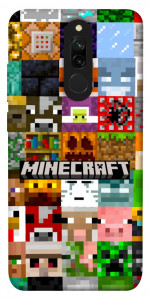 Чехол Minecraft collage для Xiaomi Redmi 8