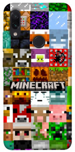 Чехол Minecraft collage для Xiaomi Redmi Note 7