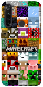Чохол Minecraft collage для Xiaomi Redmi Note 8T