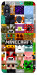 Чехол Minecraft collage для Xiaomi Redmi Note 5 (Dual Camera)