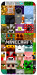 Чехол Minecraft collage для Xiaomi Redmi Note 5 (Single Camera)