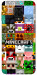 Чехол Minecraft collage для Xiaomi Redmi Note 9 Pro