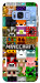 Чехол Minecraft collage для Galaxy S8 (G950)