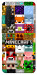 Чохол Minecraft collage для Xiaomi Mi Note 10 Lite
