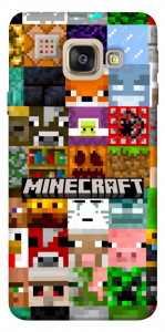 Чохол Minecraft collage для Galaxy A5 (2017)