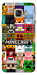 Чохол Minecraft collage для Galaxy A5 (2017)