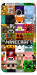 Чехол Minecraft collage для Galaxy J5 (2016)