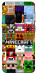 Чехол Minecraft collage для Galaxy S9