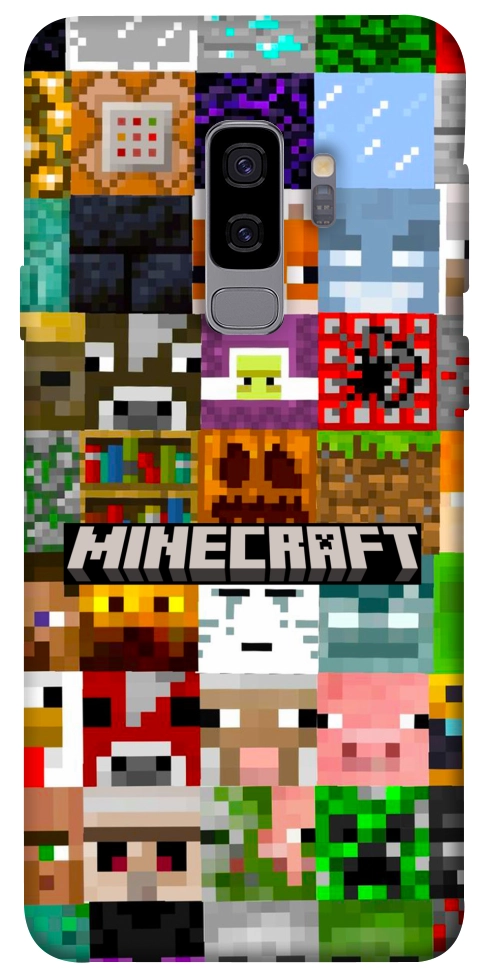 Чохол Minecraft collage для Galaxy S9+
