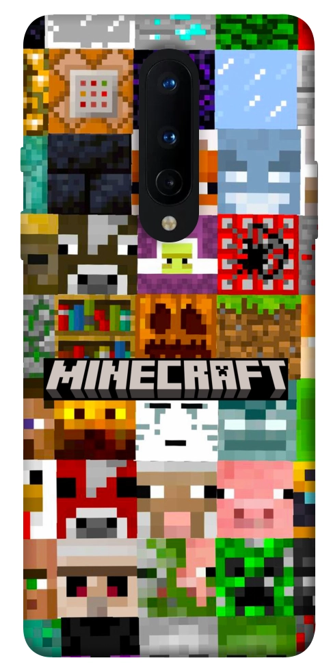 Чохол Minecraft collage для OnePlus 8