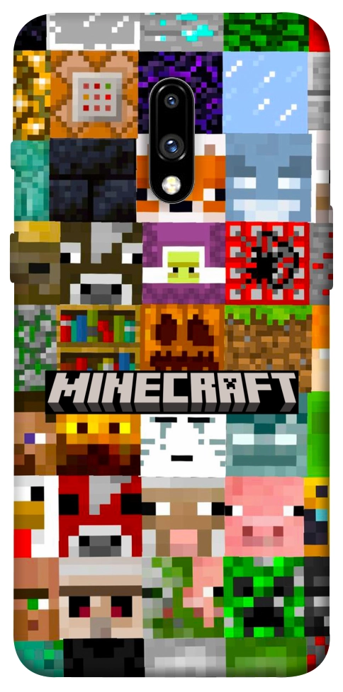 Чохол Minecraft collage для OnePlus 7