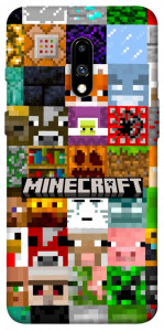 Чехол Minecraft collage для OnePlus 7