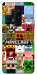 Чехол Minecraft collage для OnePlus 8 Pro