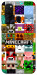 Чехол Minecraft collage для Galaxy M30s