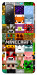 Чохол Minecraft collage для Galaxy S20 FE