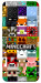 Чехол Minecraft collage для Xiaomi Mi 10 Lite