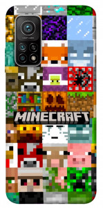 Чехол Minecraft collage для Xiaomi Mi 10T Pro