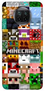 Чохол Minecraft collage для Xiaomi Redmi Note 9 Pro 5G
