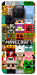 Чехол Minecraft collage для Xiaomi Mi 10T Lite