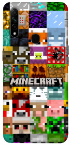 Чохол Minecraft collage для Oppo A31