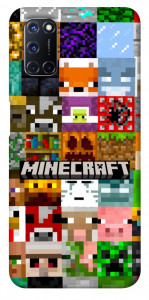 Чехол Minecraft collage для Oppo A72