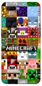 Чохол Minecraft collage для Oppo A5s