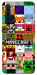 Чохол Minecraft collage для Oppo A91
