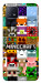 Чохол Minecraft collage для Oppo A73