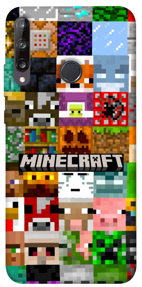 Чехол Minecraft collage для Huawei P40 Lite E